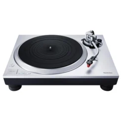 Technics SL-1500C Silber – Manueller Plattenspieler mit 33, 45, 78 RPM – Hochwertiges Turntable für optimalen Klang