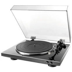 Denon DP-300F Schwarz | Vollautomatischer Plattenspieler | 33 Rpm, 45 Rpm
