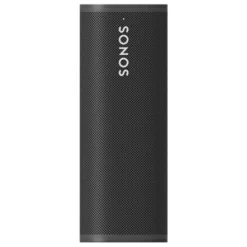 Sonos Roam SL Schwarz - Kompakter tragbarer Lautsprecher mit Airplay2, Bluetooth, WLAN - Multiroom-fähig
