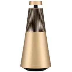 Bang & Olufsen Beosound 2 Gold Tone 2 - Multiroom Lautsprecher mit AirPlay2, Bluetooth, Chromecast & WLAN