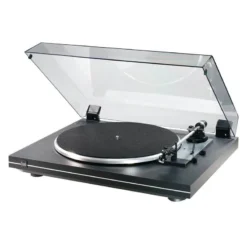 Dual Plattenspieler CS 435-1 Schwarz/Silber - Premium Plattenspieler mit USB & Audiotechnik