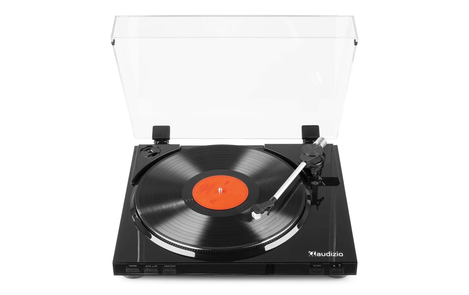 Audizio Plattenspieler RP310 Schwarz - Hochwertiger Plattenspieler für Vinyl-Liebhaber 2 Audizio Plattenspieler RP310 Schwarz - Hochwertiger Plattenspieler für Vinyl-Liebhaber – Bild 2