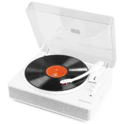 Fenton Plattenspieler RP162W Weiss - Elegant und Präzise für Vinyl-Liebhaber