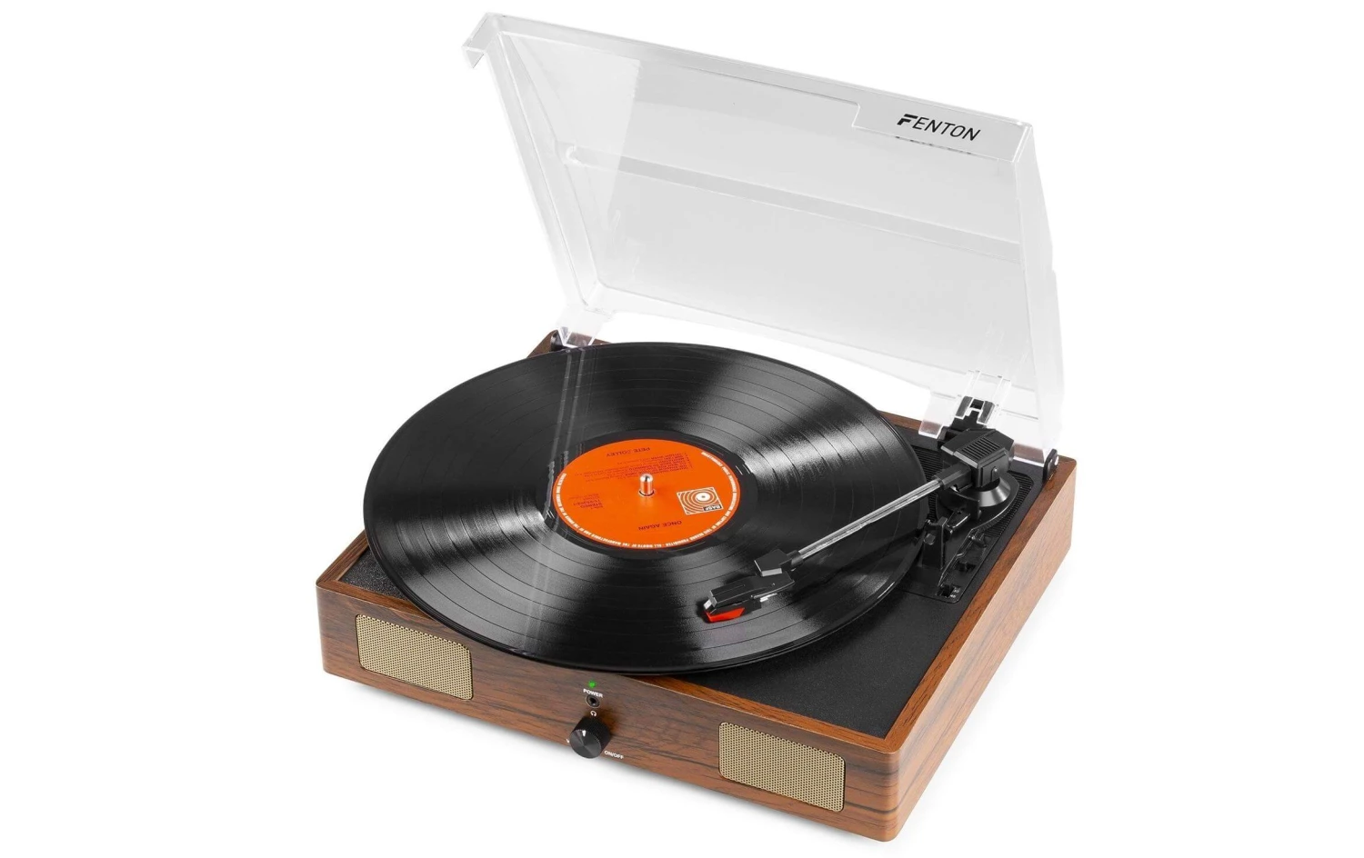 Fenton Plattenspieler RP106W Braun - Hochwertiger Plattenspieler für Vintage-Sound 1 Fenton Plattenspieler RP106W Braun - Hochwertiger Plattenspieler für Vintage-Sound