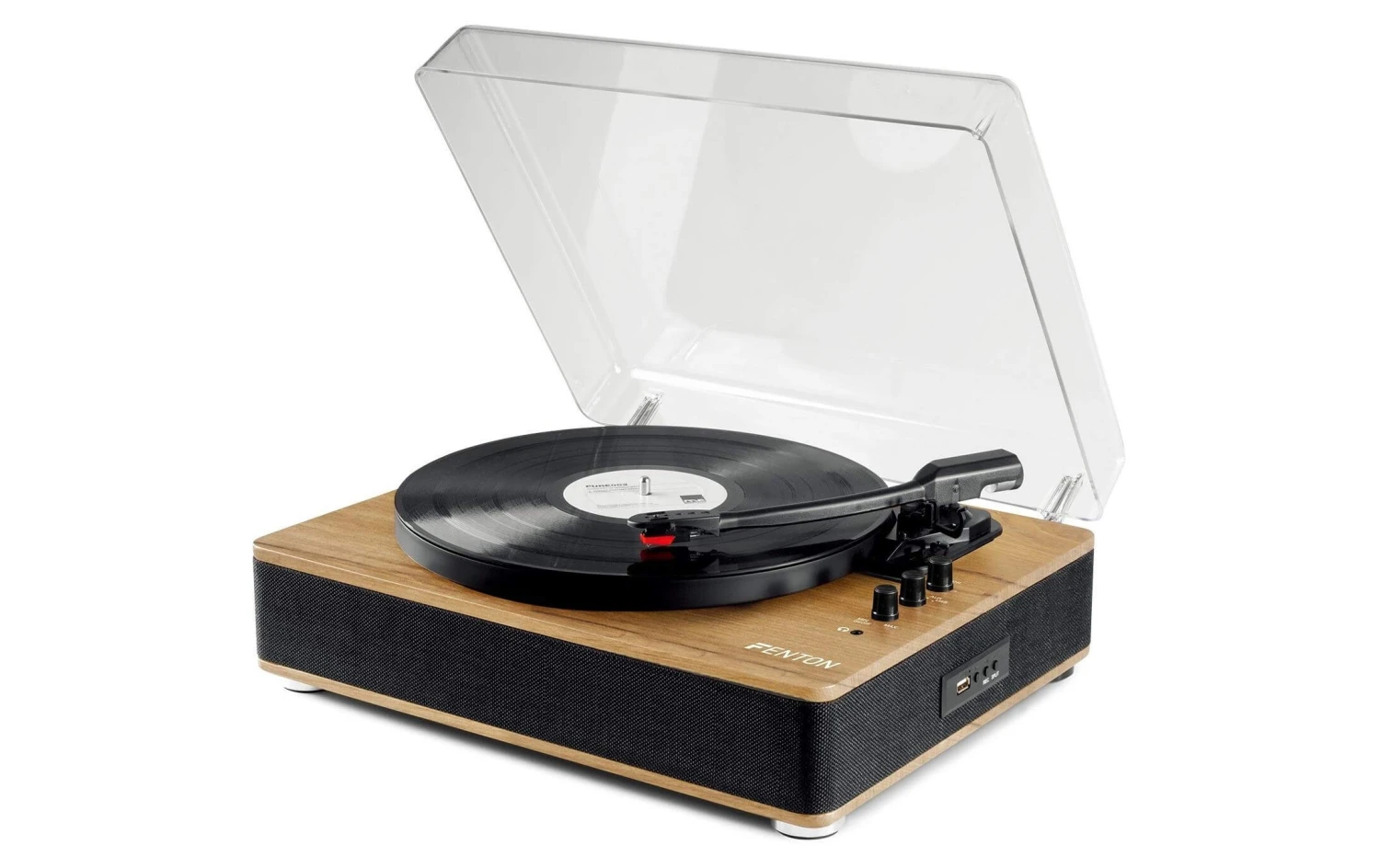 Fenton Plattenspieler RP162LW Hellbraun – Hochwertiger Plattenspieler für klassischen Vinylgenuss 1 Fenton Plattenspieler RP162LW Hellbraun – Hochwertiger Plattenspieler für klassischen Vinylgenuss