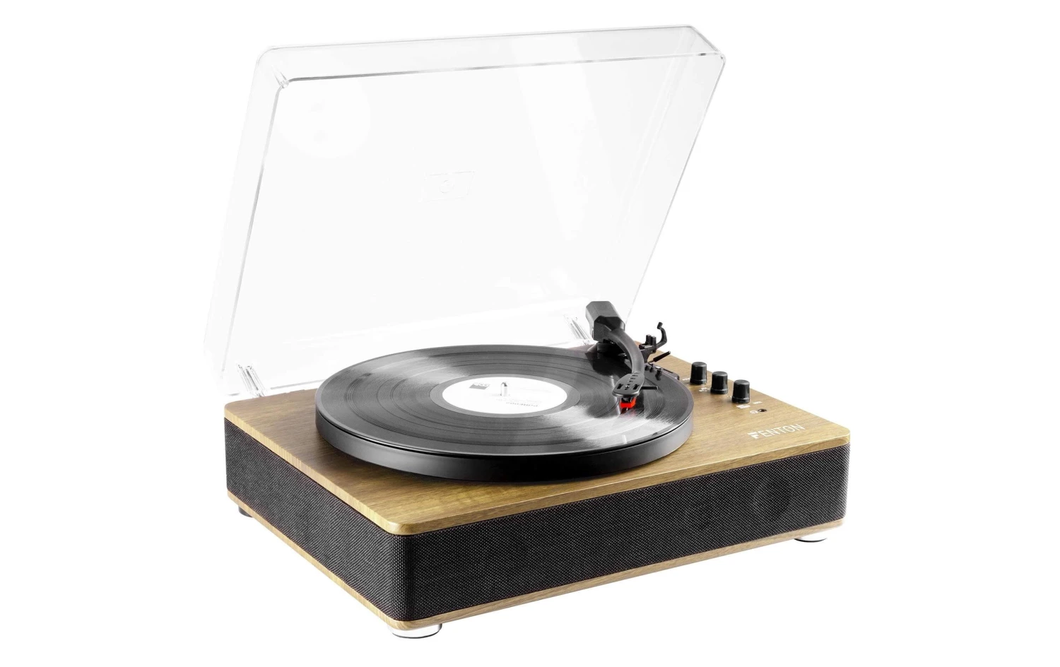 Fenton Plattenspieler RP162LW Hellbraun – Hochwertiger Plattenspieler für klassischen Vinylgenuss 2 Fenton Plattenspieler RP162LW Hellbraun – Hochwertiger Plattenspieler für klassischen Vinylgenuss – Bild 2