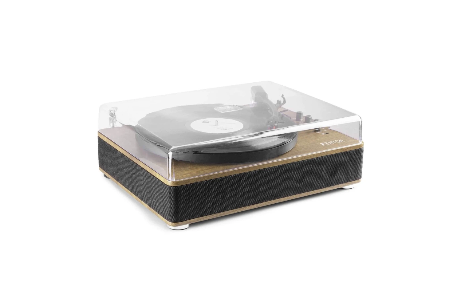 Fenton Plattenspieler RP162LW Hellbraun – Hochwertiger Plattenspieler für klassischen Vinylgenuss 3 Fenton Plattenspieler RP162LW Hellbraun – Hochwertiger Plattenspieler für klassischen Vinylgenuss – Bild 3