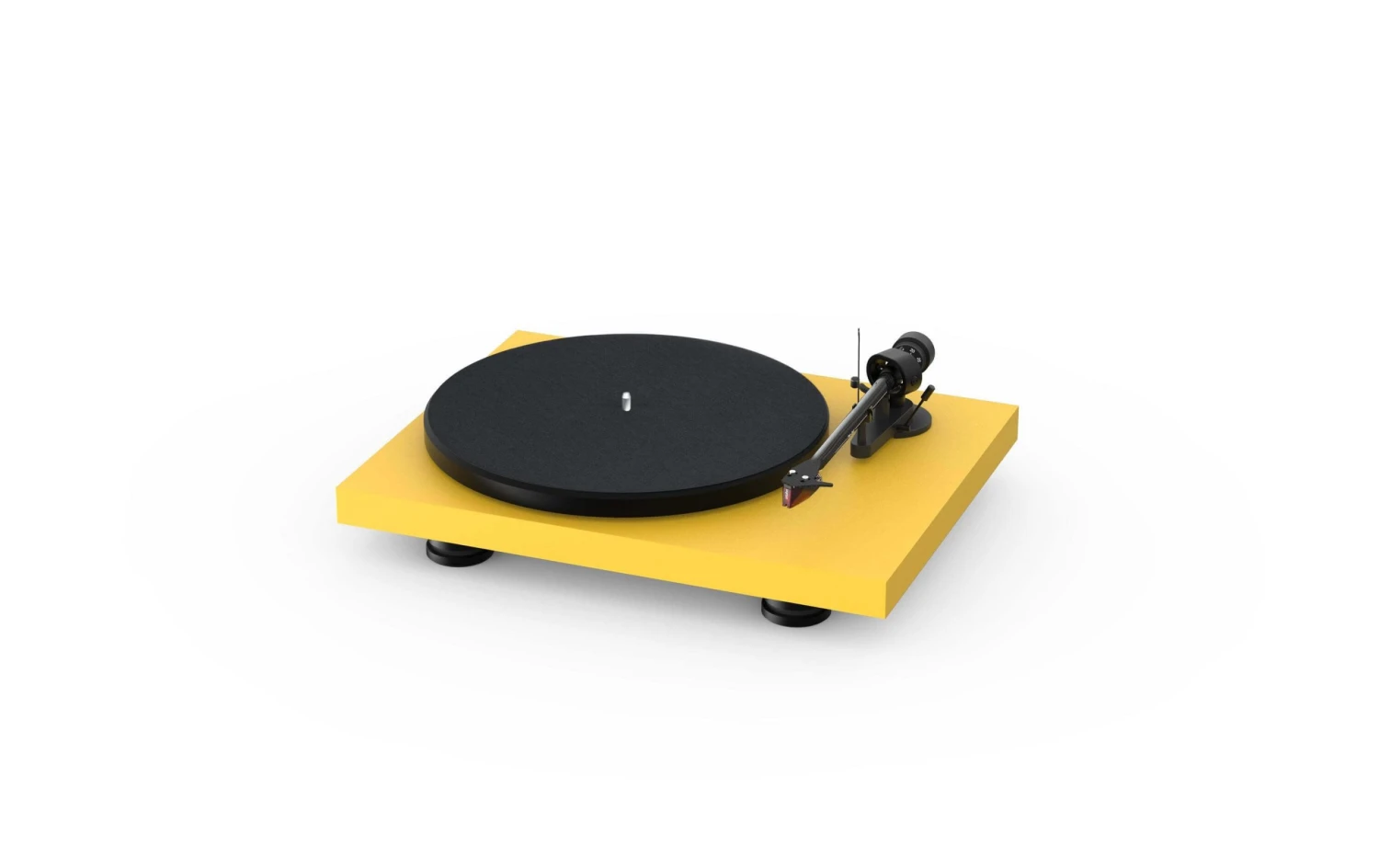 Pro-Ject Debut Carbon EVO Gelb - Hochwertiger Plattenspieler 3 Pro-Ject Debut Carbon EVO Gelb - Hochwertiger Plattenspieler – Bild 3
