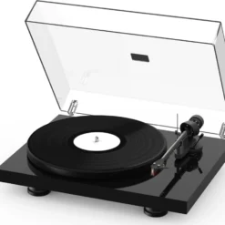 Pro-Ject Debut Carbon EVO Schwarz Glanz - Hochwertiger Plattenspieler für perfekten Klang