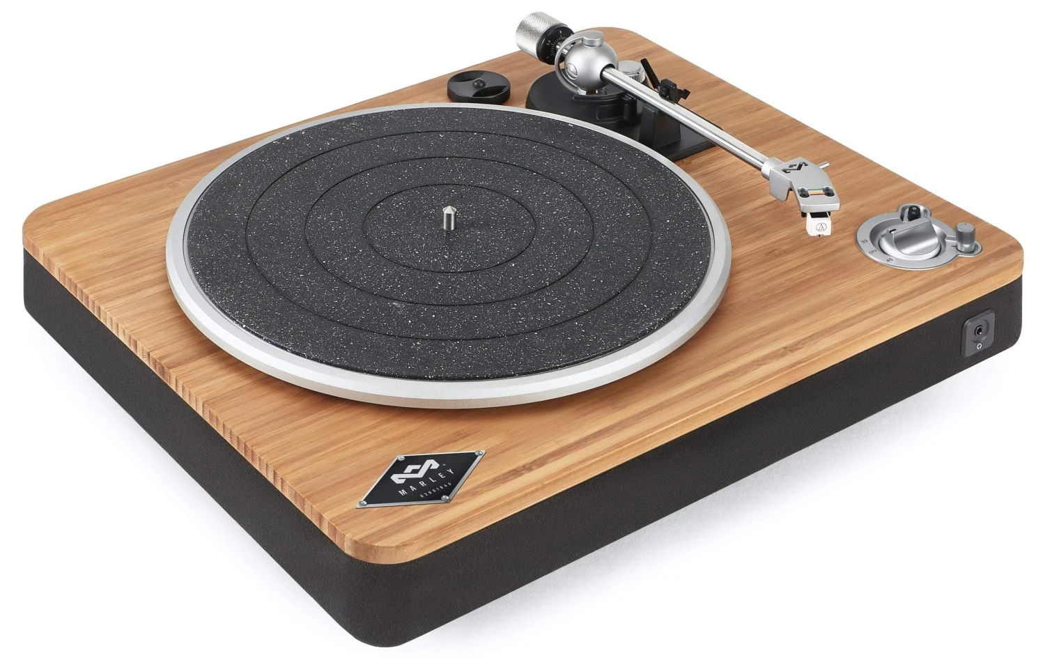House Of Marley Stir It Up Wireless Bluetooth Plattenspieler Braun – Vinylplayer mit modernem Design 1 House Of Marley Stir It Up Wireless Bluetooth Plattenspieler Braun – Vinylplayer mit modernem Design