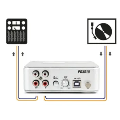 Power Dynamics Vorverstärker PDX015 - Hochwertiges Zubehör für Plattenspieler -KlangHaus Verkäufe 675274 3 5