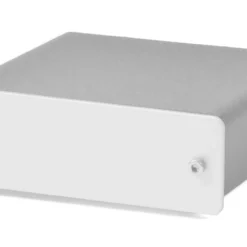 Pro-Ject Phono Box Silber - Hochwertiger Vorverstärker für Plattenspieler