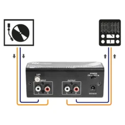 Power Dynamics Vorverstärker PDX010 - Hochwertiger Phono Vorverstärker für Plattenspieler -KlangHaus Verkäufe 795092 3 5