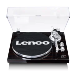 Lenco Plattenspieler LBT-188 Walnuss - Klassischer Plattenspieler mit moderner Technologie