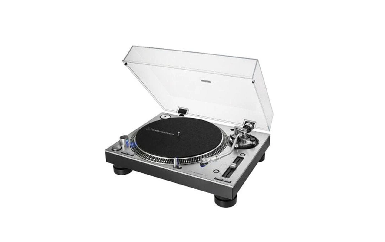 Audio-Technica AT-LP140XP Silber - Professioneller Plattenspieler für DJs und Musikliebhaber 1 Audio-Technica AT-LP140XP Silber - Professioneller Plattenspieler für DJs und Musikliebhaber