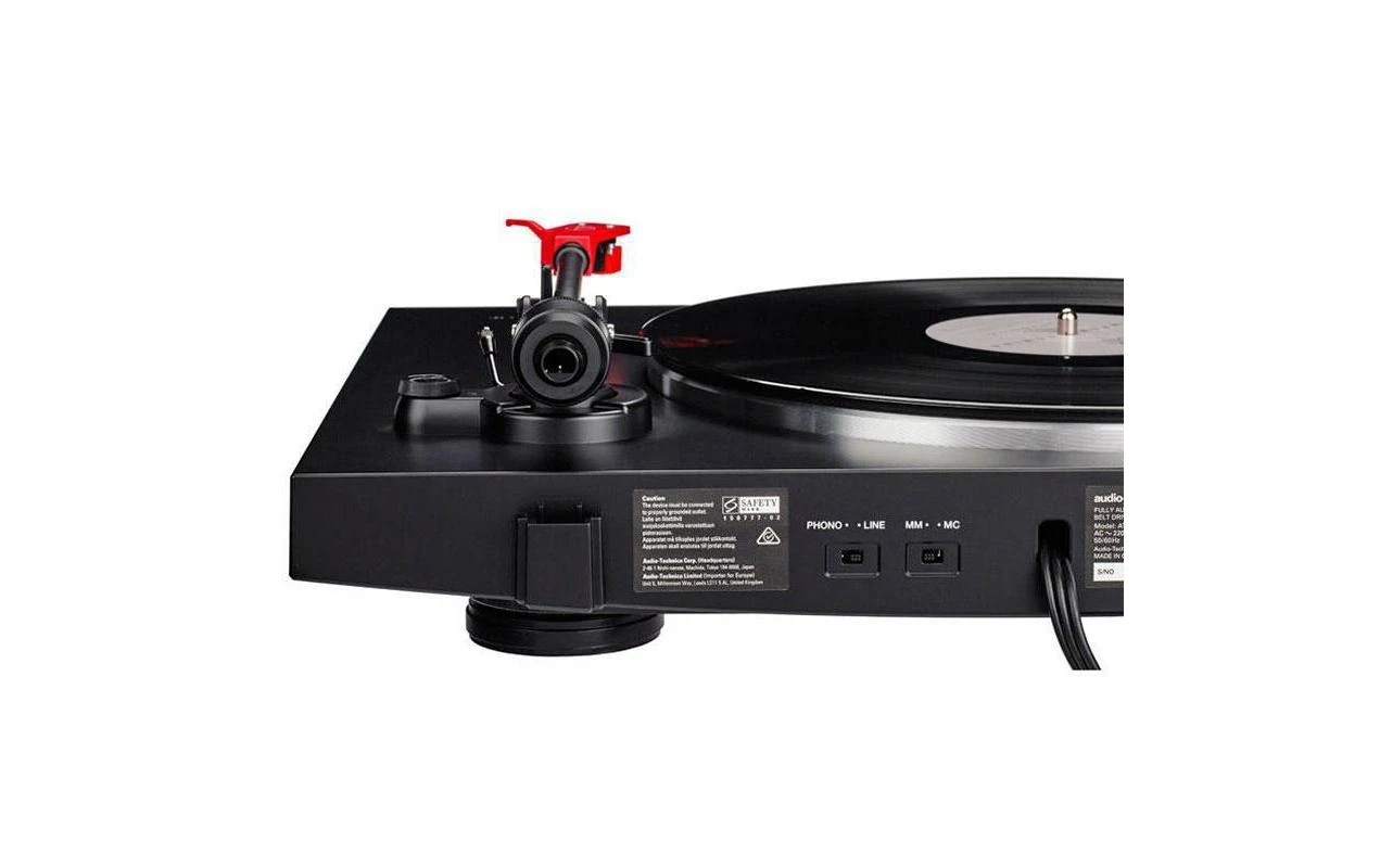 Audio-Technica Plattenspieler AT-LP3 Black - Hochwertiger vollautomatischer Turntable 3 Audio-Technica Plattenspieler AT-LP3 Black - Hochwertiger vollautomatischer Turntable – Bild 3
