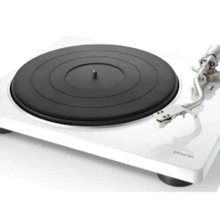 Denon DP-400 Weiss - Hochwertiger Plattenspieler mit modernem Design