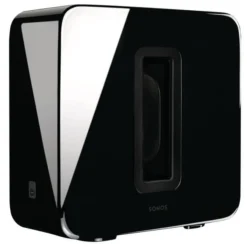 Sonos Sub 2. Gen. Schwarz - Netzwerk Audio ⋅ Multiroom ⋅ Zubehör | Leistungsstarker Subwoofer für ein atemberaubendes Klangerlebnis