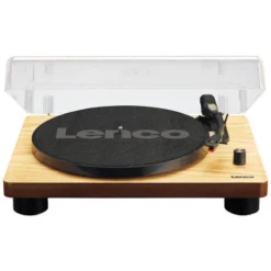 Lenco LS-50WD Plattenspieler - Manuell 33, 45, 78 RPM für Vinyl-Liebhaber