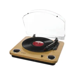 Ion Max LP Halbautomatischer Plattenspieler - 33/45/78 RPM Vinyl Player